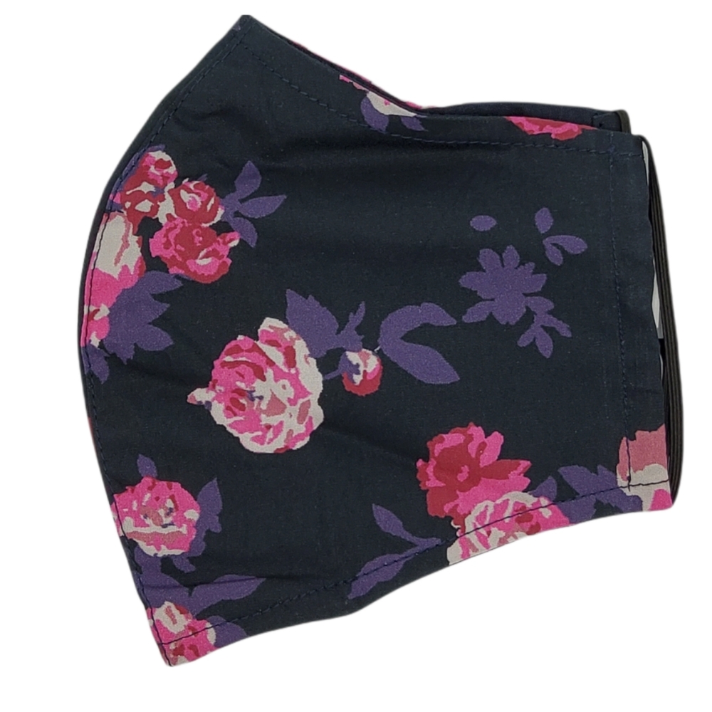 Francesca's Collections Floral Face Mask 100% Cotton Washable & Reusable NWT